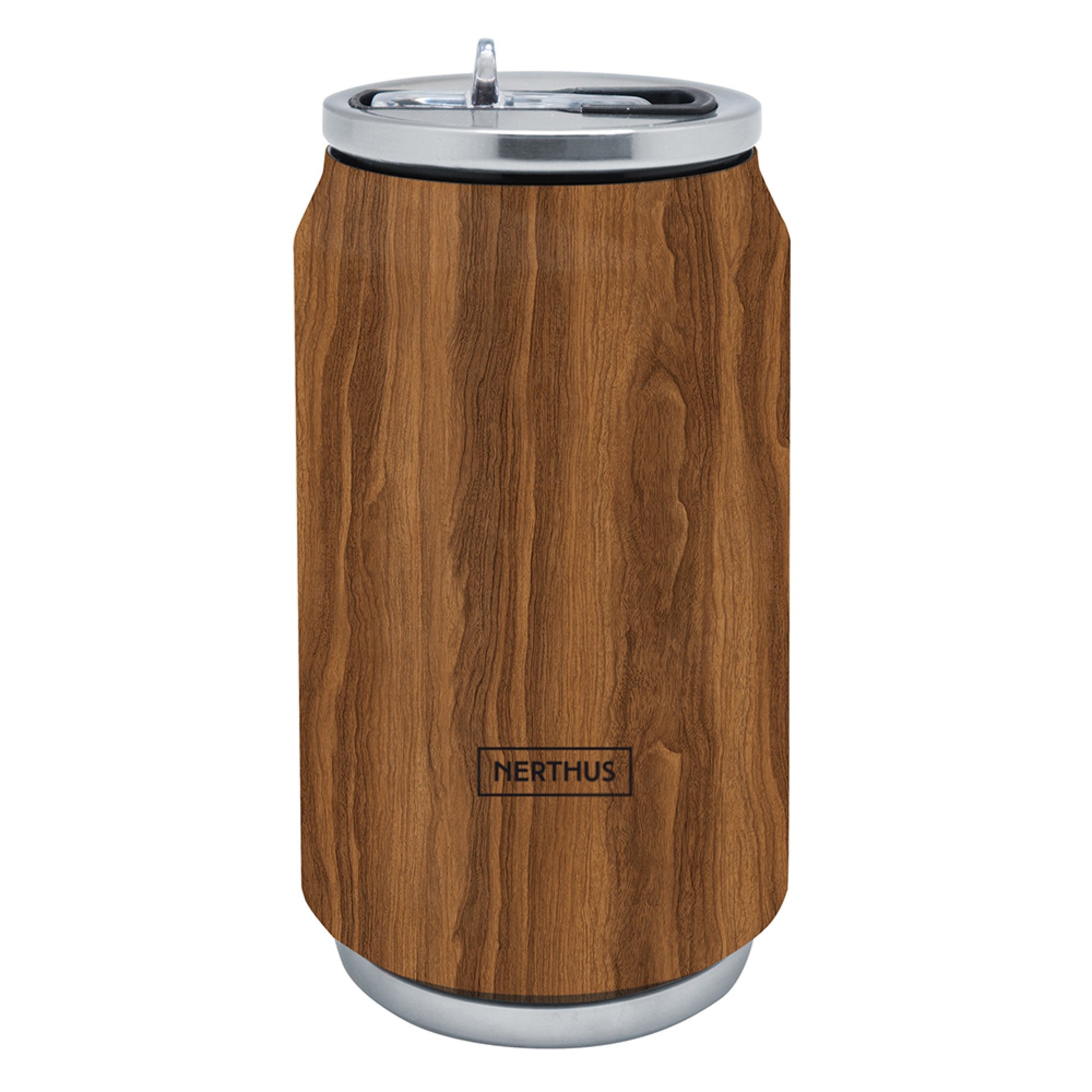 Lata térmica 330 ml Madera