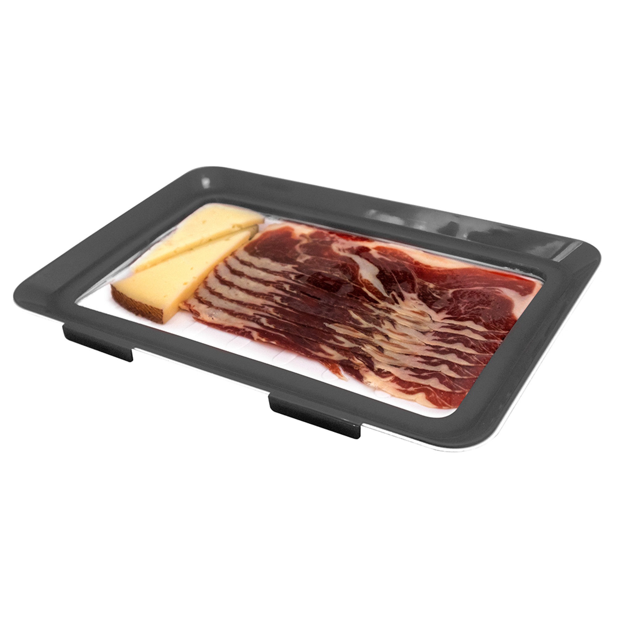 Plateau alimentaire sous vide