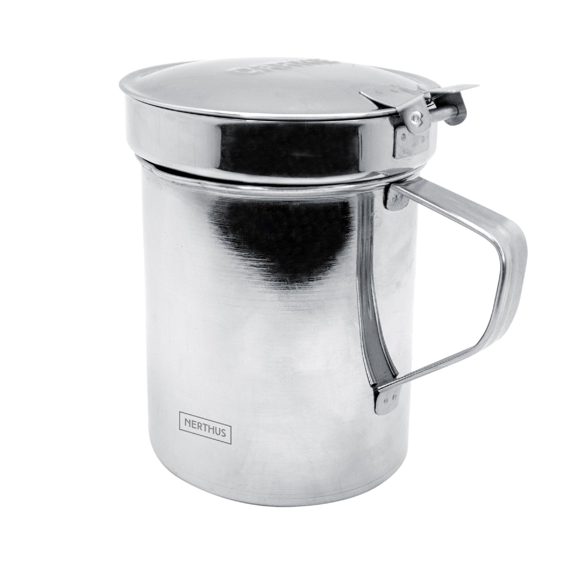 Grasera con Filtro de Acero Inoxidable 425 ml