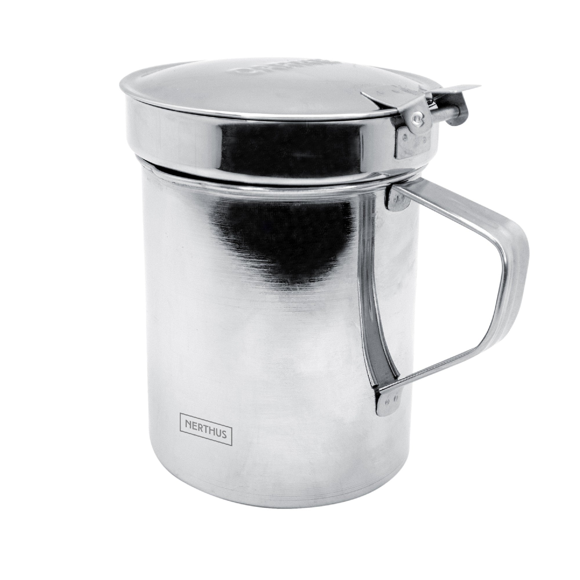 Grasera con Filtro de Acero Inoxidable 425 ml
