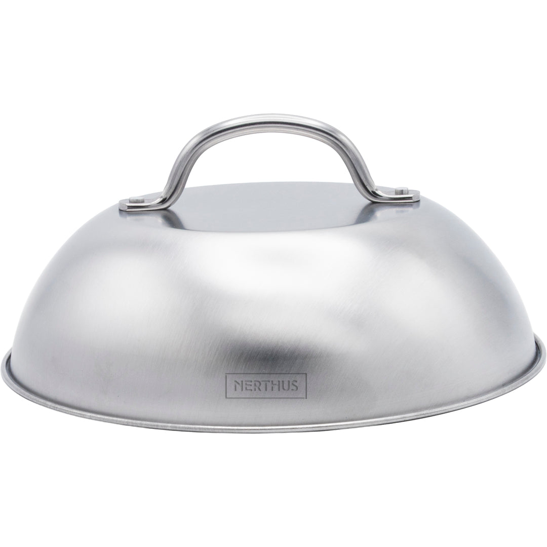 Campana para Hamburguesas de Acero Inoxidable 23 cm
