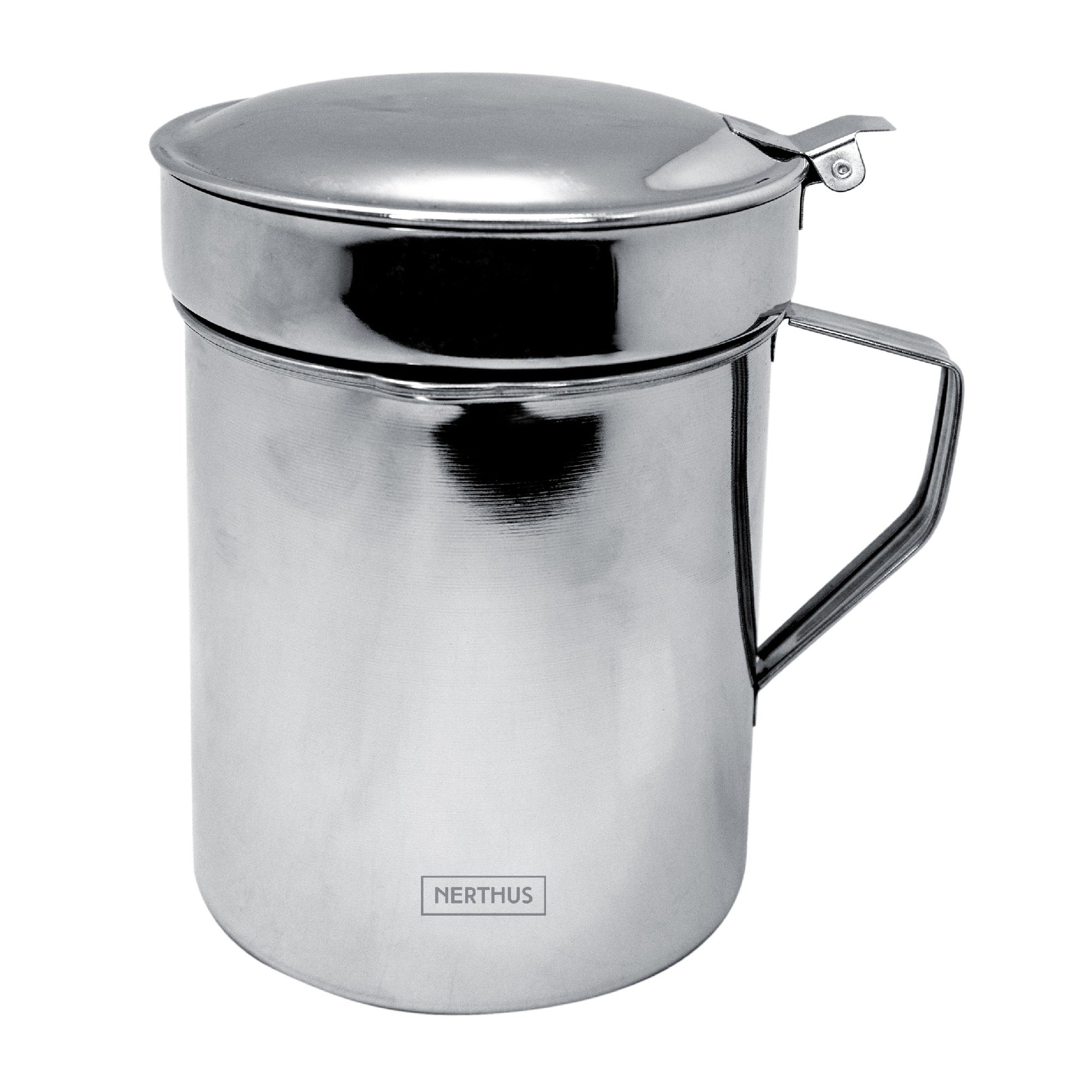 Grasera con Filtro de Acero Inoxidable 900 ml