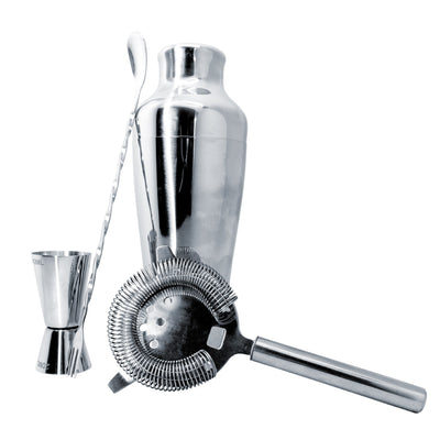 Professional 8-piece cocktail set with case