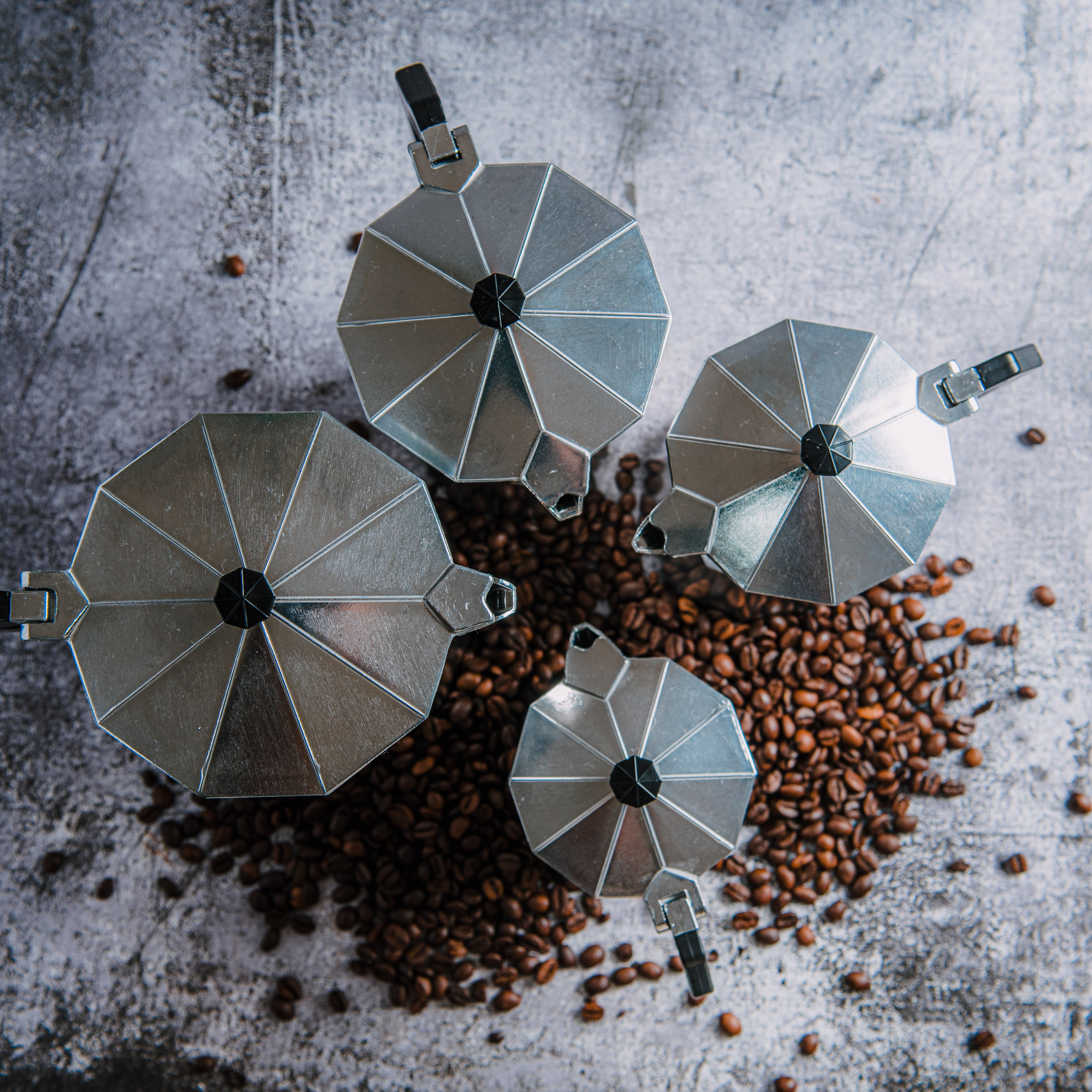 Cafeteira de indução italiana clássica