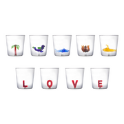 Vaso de Cristal con Figura Interior – 350 ml Diseños Decorativos