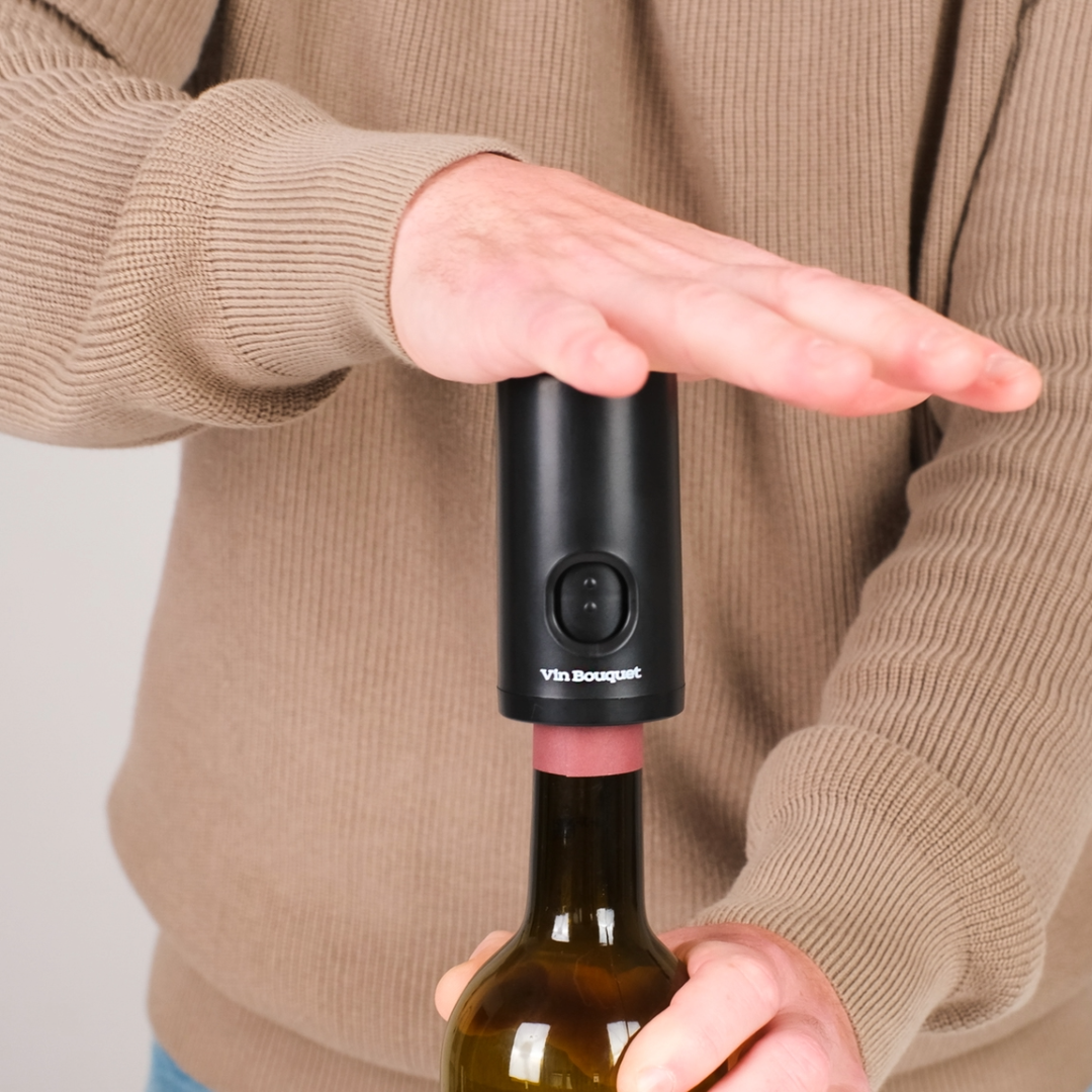Rolha de vinho com indicador sonoro