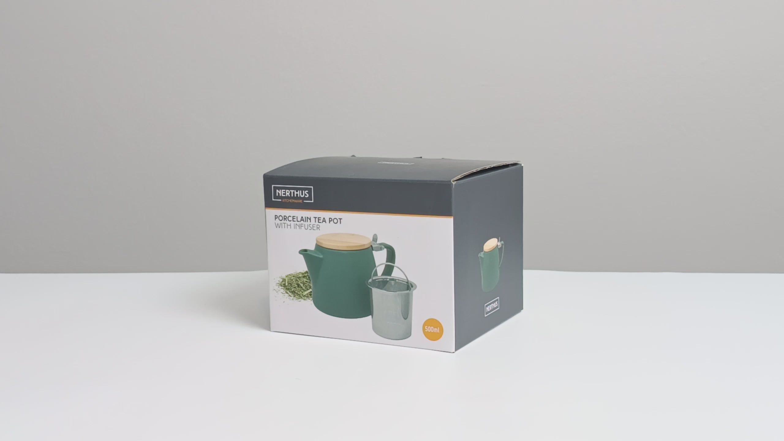 Video laden: Tetera de Porcelana con Infusor 500 ml