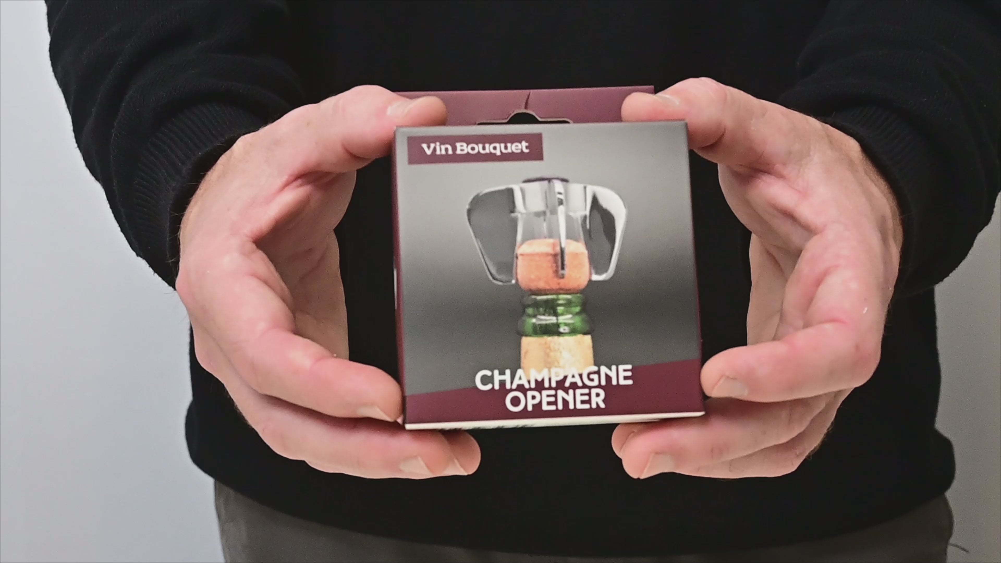 Cargar vídeo: Abridor de Champán y Cava Cromado
